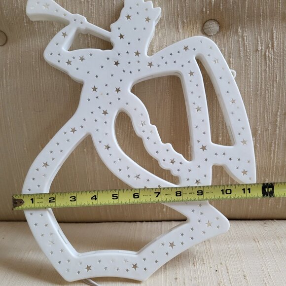 Vintage Christmas Lights - Angel Silhouette - Window Display - Retro Christmas - Picture 11 of 14